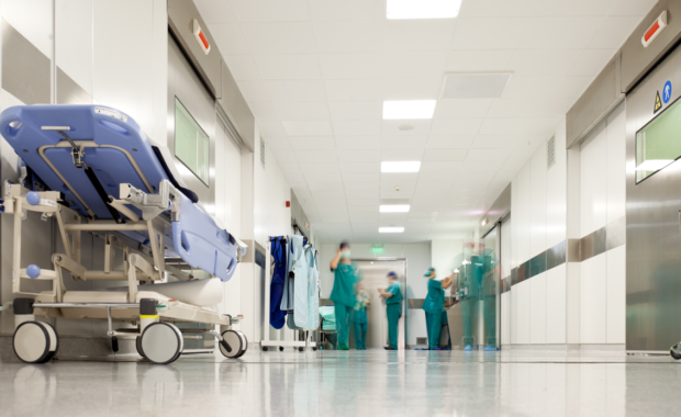 Damper testing in healthcare facilities